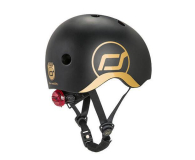 Scoot & Ride Kask Ochronny S-M dla dzieci 3+ Gold - 1021828 - zdjęcie 4
